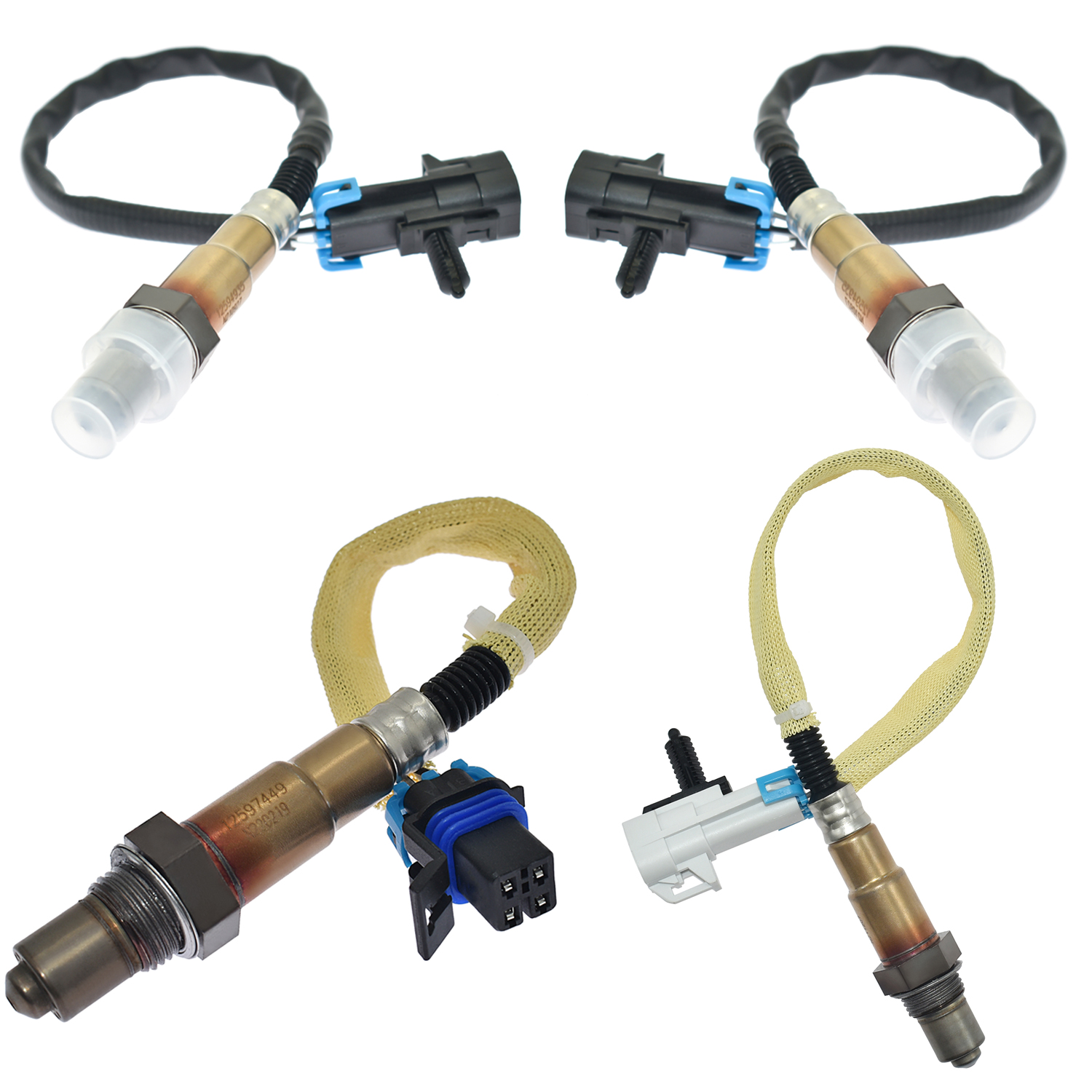 Oxygen Sensor (Upstream) 12594935 angle 12