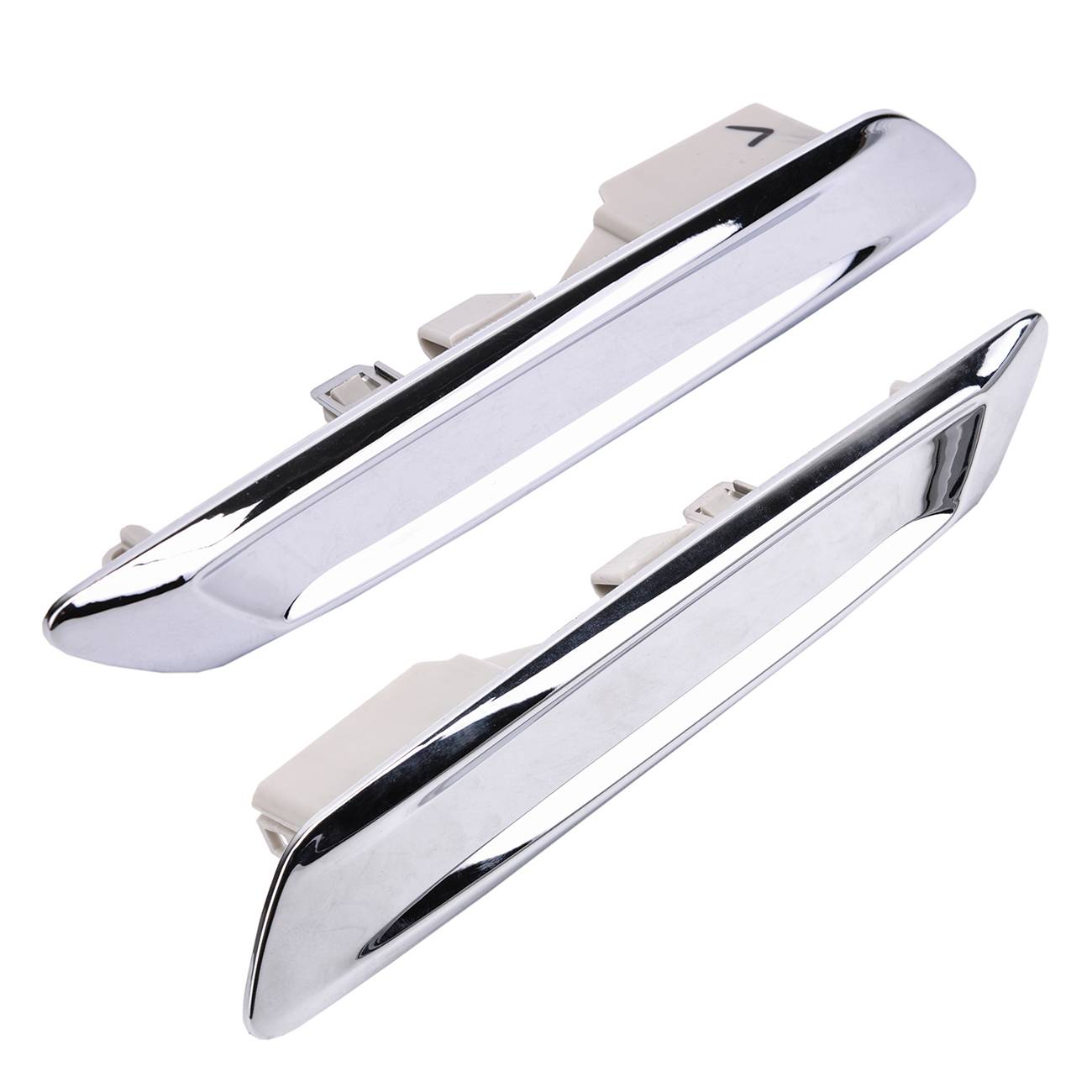 Front Left & Right Chrome Fender Trim Molding for BMW F10 F11 528i 535i