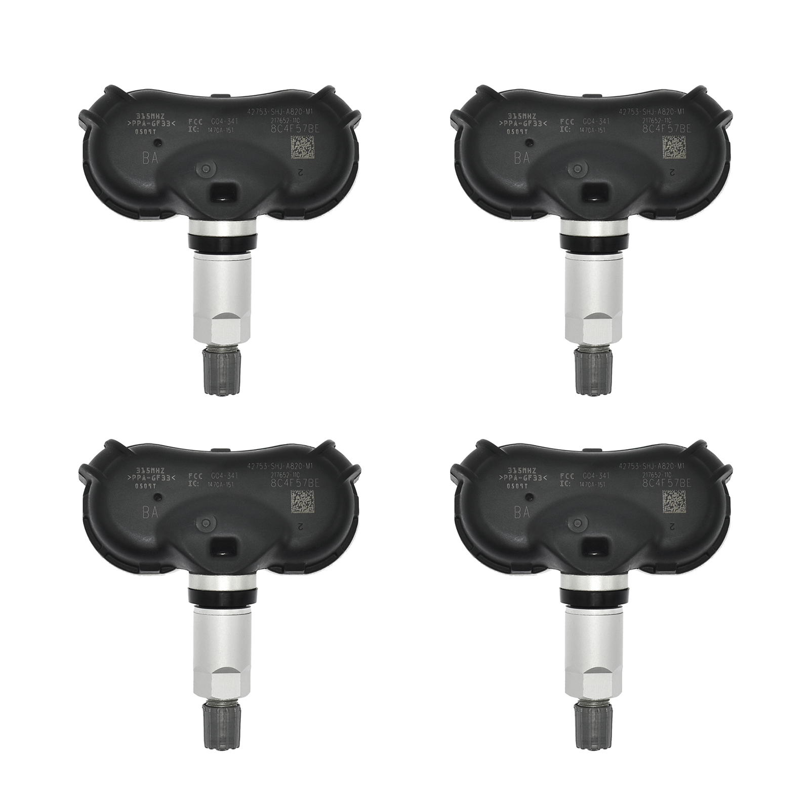 TPMS Tire Pressure Monitoring Sensor 42753-SHJ-A820P4
