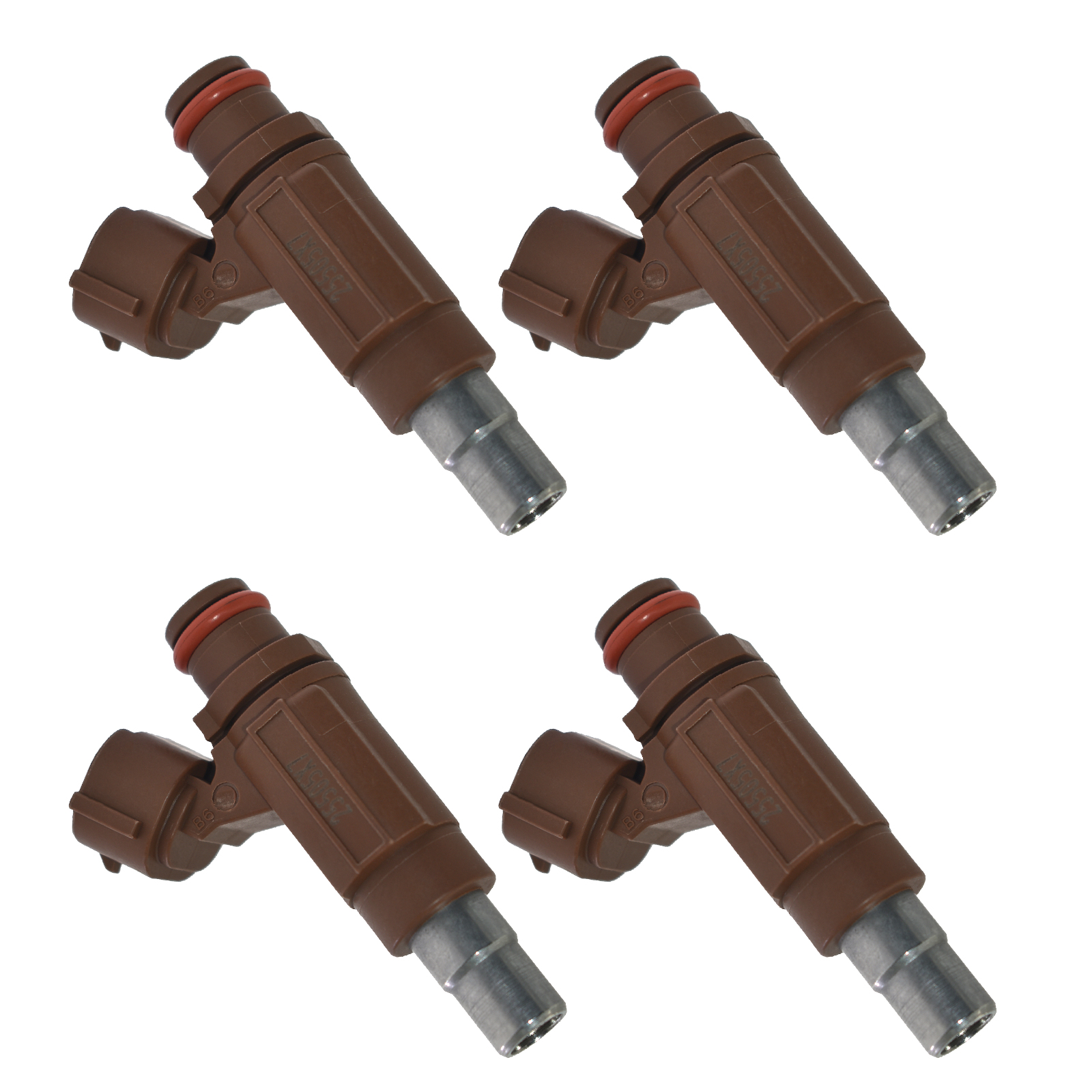 EAT255P4 Fuel Injector 4Pcs angle 10