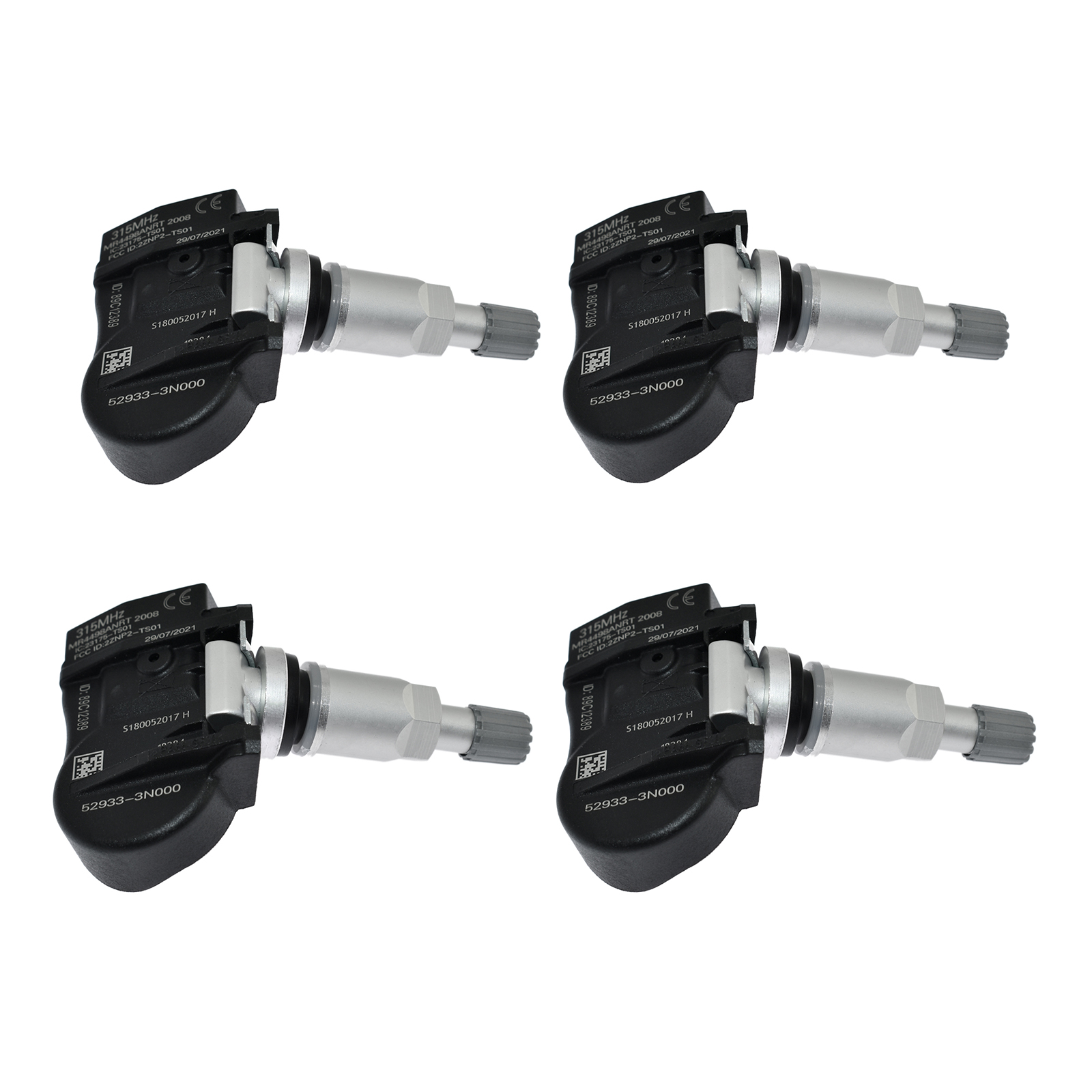 TPMS Tire Pressure Monitoring Sensor 529333N000 四 Pcs Pcs