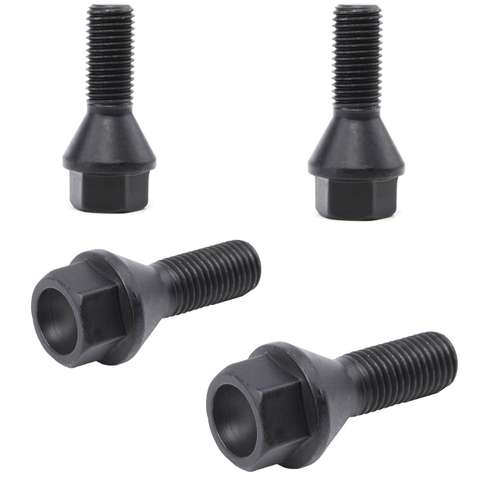 New 4PCS Wheel Lug Bolts Nuts FOR BMW E46 E90 E39 E60 E53 325i 36136781150