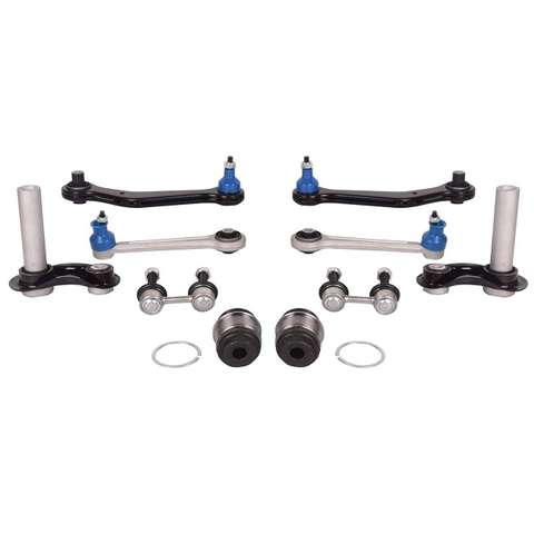 10Pcs Rear Suspension Control Arm w/ Ball Joint Kit Fits BMW E53 X5 2000-2006