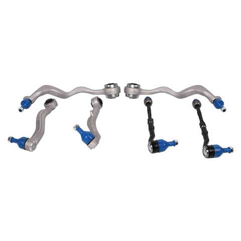 6Pcs Front Lower Control Arm + Tie Rod Assembly Kit For BMW 525i 528i 530i 540i