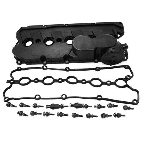Engine Valve Cover w/ Gasket & Bolts Fits VW Jetta Rabbit Golf Passat 2.5L 06-14