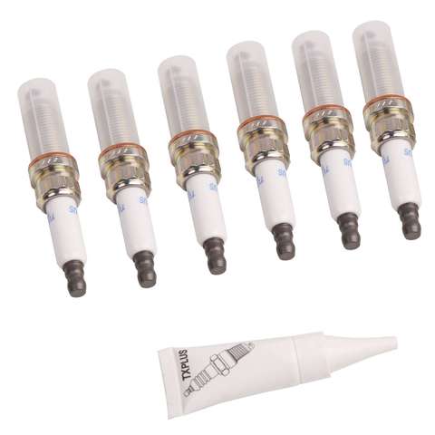 6Pcs Iridium Spark Plugs Fits BMW E60 E90 E92 E93 Z4 335i 740i 12120037244