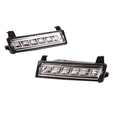 2Pcs Fit Mercedes-Benz GL350 W164 ML X164 GL Pair Daytime Running Lights Lamps