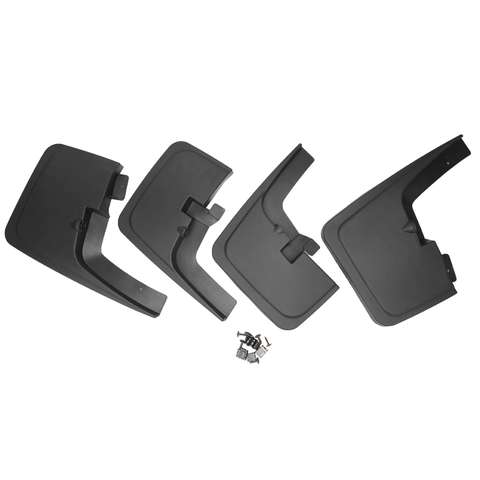 4Pcs Front Rear Mud Flap Splash Guard W/O Fender Flares for Ford F150 2015-2018
