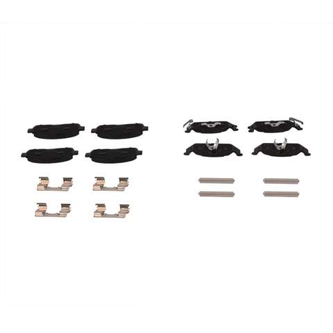 New For 04-08 Ford F150 Lincoln Mark LT Front Rear Left Right Ceramic Brake Pads