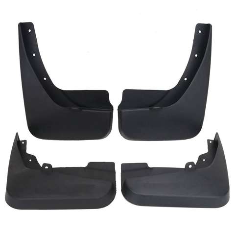 4PCS Front & Rear Splash Guards Mud Flaps Kit for 11-18 Dodge Journey 82210996AB