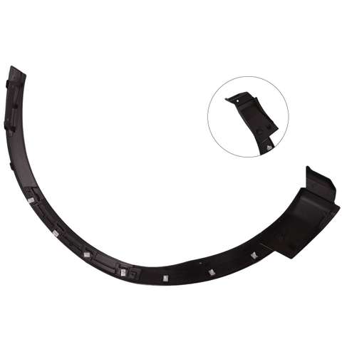 Front Left Fender Flare Wheel Well Arch Molding for Ford Explorer 2011 - 2015