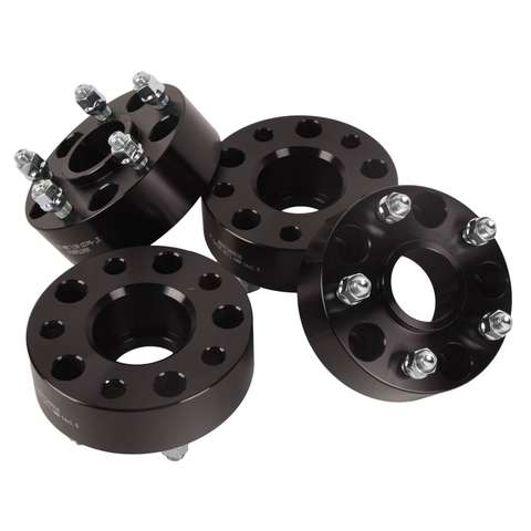 4x 2" Thick 5x5" Wheel Adapter Spacers M14x1.5 For Dodge Durango Jeep Wrangler