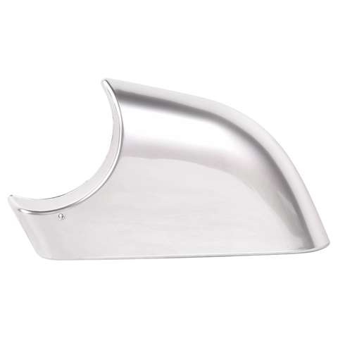 Left Driver Side Mirror Cover Lower Holder Chrome For 2017-2022 Tesla Model 3