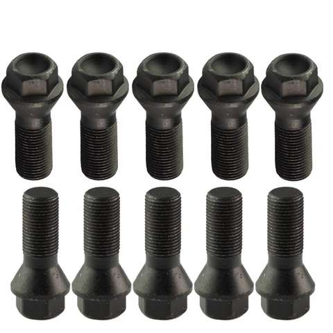 10pcs Wheel Lug Bolts fits BMW F25 X3 E70 X5 118 320 328 2007-2015 36136781151