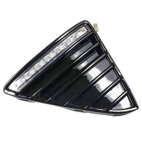 Front Left Lower LED Bumper Grille Fog Light Cover Fits Ford Focus 2012-2014